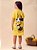 Vestido Infantil Mickey Amarelo Solar Anime - Imagem 1