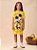 Vestido Infantil Mickey Amarelo Solar Anime - Imagem 2