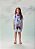 Vestido Infantil Minnie Azul Frances Anime - Imagem 1