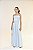 Vestido Longo Azul Estela Bobbyluu - Imagem 2