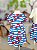 Vestido Infantil Tomates Listras Bimbi - Imagem 2