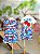 Vestido Infantil Tomates Listras Bimbi - Imagem 1