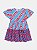 Vestido Infantil Listras Coracoes Bimbi - Imagem 4