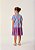 Vestido Infantil Listras Coracoes Bimbi - Imagem 3