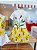 Conjunto Infantil Saia Floral Amarela Bimbi - Imagem 2