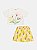 Conjunto Infantil Saia Floral Amarela Bimbi - Imagem 5