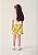 Conjunto Infantil Saia Floral Amarela Bimbi - Imagem 4