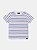 Camiseta Infantil Listrada Azul Youccie - Imagem 3