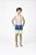 Short Kids Andre Azul/verde Fluor Siri - Imagem 1