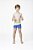 Sunga Kids Gabriel Azul/verde Fluor Siri - Imagem 1