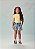 Blusa Infantil Amarela Malha Canelada Anime - Imagem 1