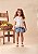 Shorts Jeans Infantil Bolsos Frontais Anime - Imagem 2