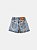 Shorts Jeans Infantil Bolsos Frontais Anime - Imagem 3