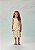 Vestido Infantil Tricoline Floral Anime - Imagem 1