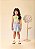 Saia Jeans Infantil Com Bolso Cargo Momi - Imagem 1