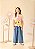 Blusa Infantil Ursinho Pooh Com Orelhas Momi - Imagem 2