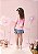 Saia Jeans Infantil Pregas Com Pingente Momi - Imagem 2