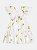 Vestido De Laise Bordado Limões Branco - Imagem 3