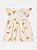 Vestido Bebe Bordado Flor  Bege Momi - Imagem 2
