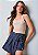Short Saia Jeans Pregas Authoria - Imagem 1