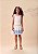 Conjunto Infantil Branco Barra Flores Anime - Imagem 1