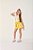 Conjunto Infantil Summer Flor Amarelo Bimbi - Imagem 2
