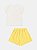 Conjunto Infantil Summer Flor Amarelo Bimbi - Imagem 5