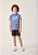 Camiseta Infantil Listrada Tubarões Bimbi - Imagem 1