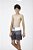 Short Teen Leo Cinza Com Branco Siri - Imagem 1