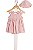 Vestido Bebe Com Chapeu Rosa Nini E Bambine - Imagem 1