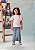 Blusa Infantil Estampa Lavanda Anime - Imagem 2
