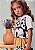 Blusa Infantil Minnie Croissants Anime - Imagem 1