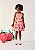 Vestido Infantil Frutas Floral Bimbi - Imagem 1