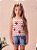 Blusa Infantil Trico Morangos Anime - Imagem 1