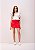 Short Saia Sarja Vermelho Pencils Authoria - Imagem 2