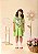 Vestido Infantil Hello Kitty E Friends Verde Momi - Imagem 2