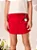 Shorts Saia Infantil Com Chaveiro Vermelho Momi - Imagem 1