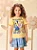 Blusa Infantil Daisy E Donald Amarelo Momi - Imagem 1