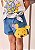 Shorts Infantil Jeans Pooh Momi - Imagem 1