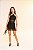 Look Com Body Em Tule Preto Bobbyluu - Imagem 1