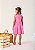 Vestido Infantil Rosa Poas Compose Bimbi - Imagem 2
