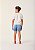 Shorts Infantil Jeans Flores Aplicadas Bimbi - Imagem 3