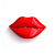 Pin 3D Beijinho da Xuxa - Imagem 1