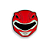 Capacete Power Ranger Vermelho - Imagem 1