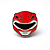 Capacete Power Ranger Vermelho - Imagem 1