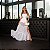 Vestido longo off white tamires - desnude - Imagem 1