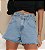 SHORT JEANS MOM CINTO DUPLO - ALCANCE - Imagem 1