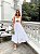 Vestido midi off white Willow - cloude - Imagem 1