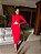 Vestido vermelho midi andreia - carol dias - Imagem 2