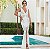 Vestido Longo Off White Doris - Desnude - Imagem 1